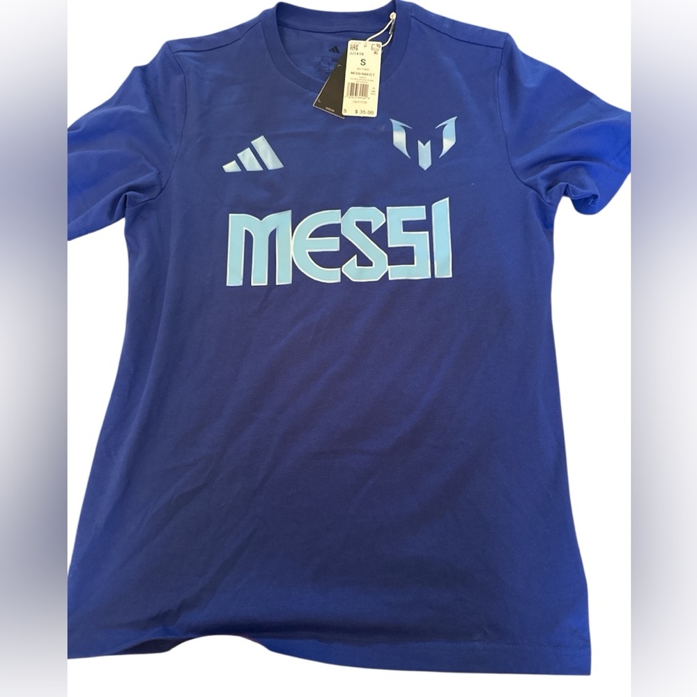 NEW NWT Adidas Messi N&N G Tee size S